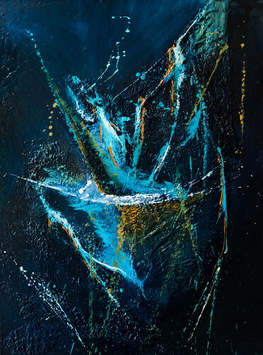 Océanides van Françoise Dugourd-Caput, Schilderij te koop op Singulart