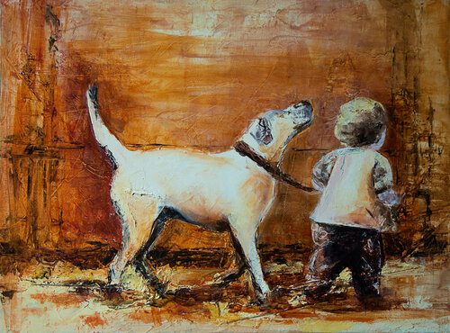 Copain Copine di Françoise Dugourd-Caput, Pittura in vendita su Singulart