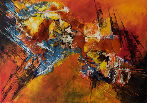 Centaure par Françoise Dugourd-Caput, Peinture en vente sur Singulart