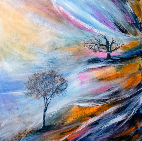 Dialogue van Françoise Dugourd-Caput, Schilderij te koop op Singulart