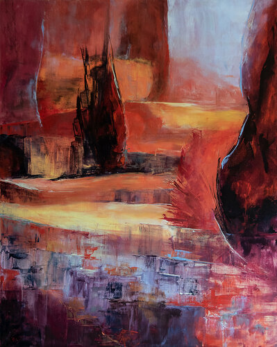 On dirait le Sud di Françoise Dugourd-Caput, Pittura in vendita su Singulart