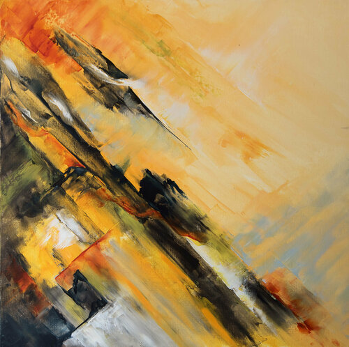 Sierra par Françoise Dugourd-Caput, Peinture en vente sur Singulart