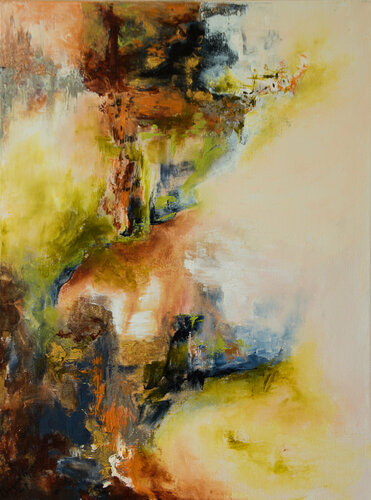 Totémique par Françoise Dugourd-Caput, Peinture en vente sur Singulart