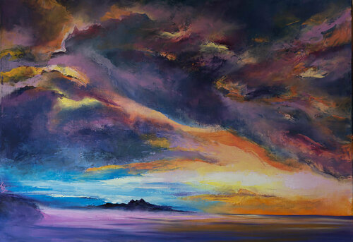 Kairos par Françoise Dugourd-Caput, Peinture en vente sur Singulart