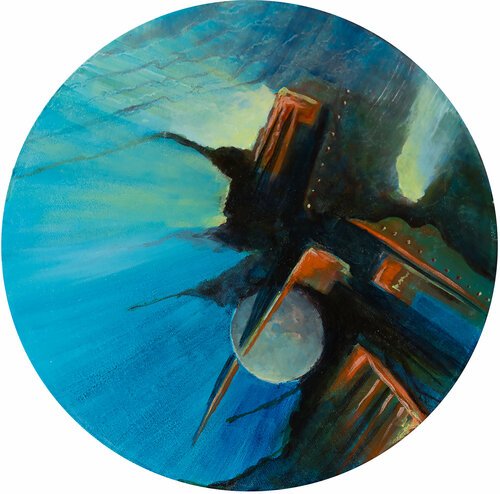 Yofune des abysses von Françoise Dugourd-Caput, Malerei kaufen auf Singulart