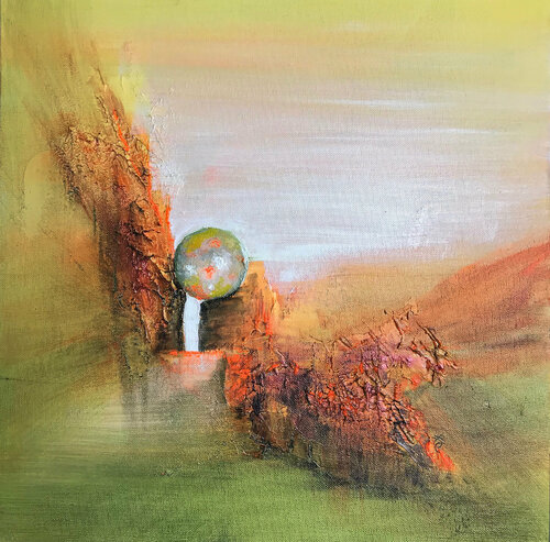 La porte des songes van Françoise Dugourd-Caput, Schilderij te koop op Singulart