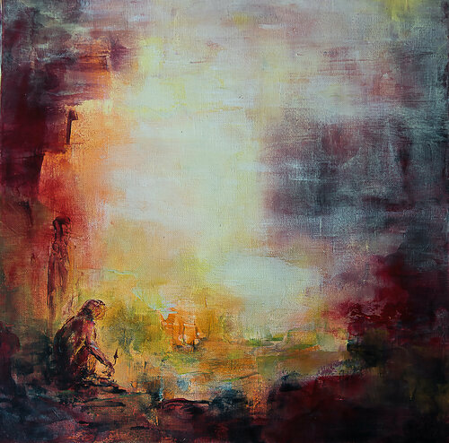 Shamane de Françoise Dugourd-Caput, Pintura a la venta en Singulart