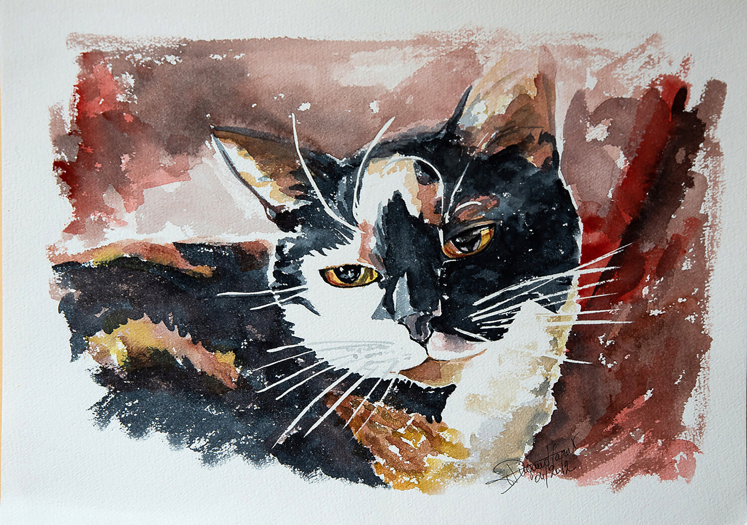 Tina Françoise Dugourd-Caput Origineel schilderij te koop