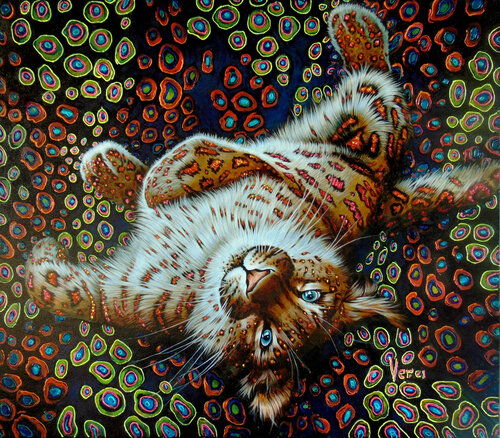 Naughty boy 2 by Vera & Sergey Goncharenko, Painting for Sale on Singulart