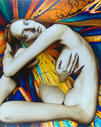 Sweet dreams by Vera & Sergey Goncharenko, Painting for Sale on Singulart