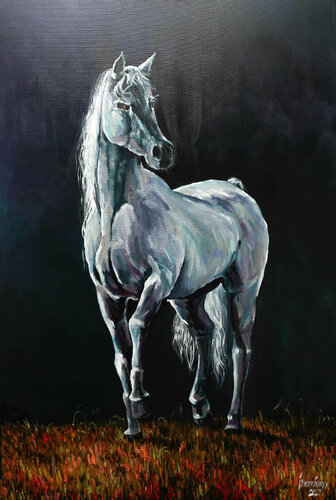 Horse van Ihor Bychkivskyy, Schilderij te koop op Singulart