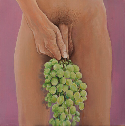 White grape II di Ihor Bychkivskyy, Pittura in vendita su Singulart