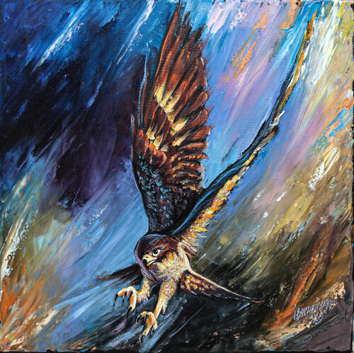 Falcon von Ihor Bychkivskyy, Malerei kaufen auf Singulart