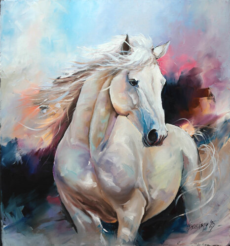 White dream von Ihor Bychkivskyy, Malerei kaufen auf Singulart