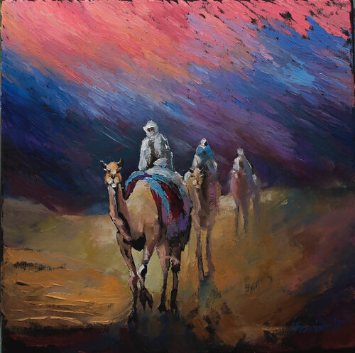 The way home von Ihor Bychkivskyy, Malerei kaufen auf Singulart