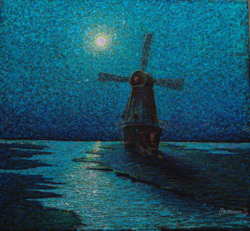 A quiet whisper in the blue Ihor Bychkivskyy