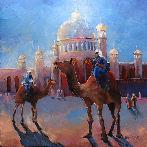 Arabic wound van Ihor Bychkivskyy, Schilderij te koop op Singulart