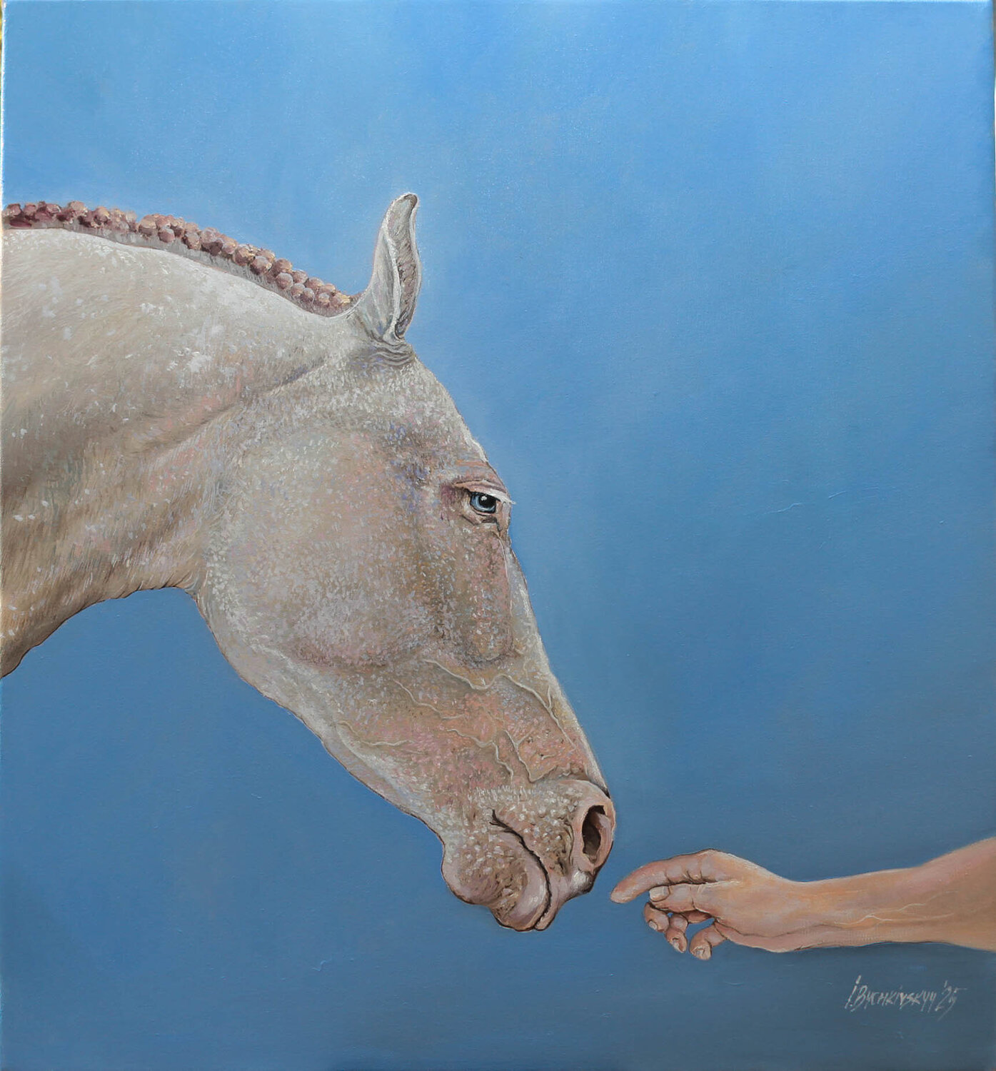 A touch of trust Ihor Bychkivskyy