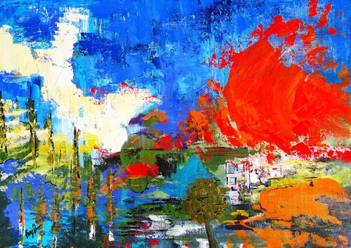 Another lovely Summer von Irma Engelbrecht, Malerei kaufen auf Singulart