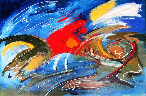 Autumn has arrived von Irma Engelbrecht, Malerei kaufen auf Singulart