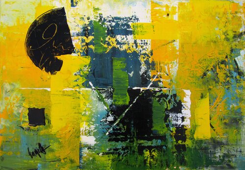 We love yellow in Nature.... von Irma Engelbrecht, Malerei kaufen auf Singulart