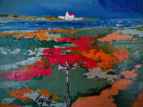 Coastal Flower Season di Irma Engelbrecht, Stampa in vendita su Singulart