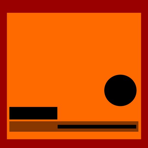 Terracotta Square de Irma Engelbrecht, Digital a la venta en Singulart