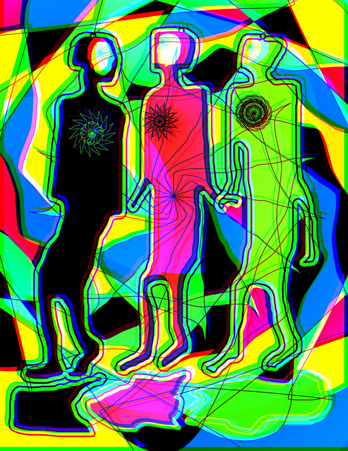Yelly People Irma Engelbrecht Digital for sale