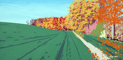 Autumn In The Park van Steve White, Schilderij te koop op Singulart