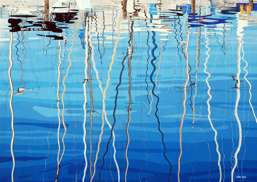 Big Blue von Steve White, Malerei kaufen auf Singulart