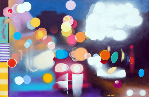 Headlights by Steve White, Painting for Sale on Singulart
