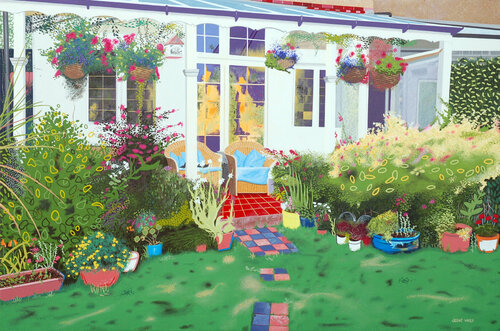 Sunset in the Garden Steve White