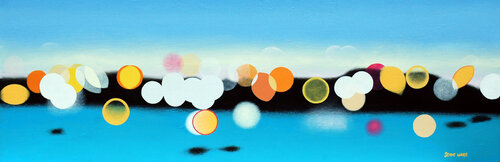 Early evening, somewhere pleasant. par Steve White, Peinture en vente sur Singulart