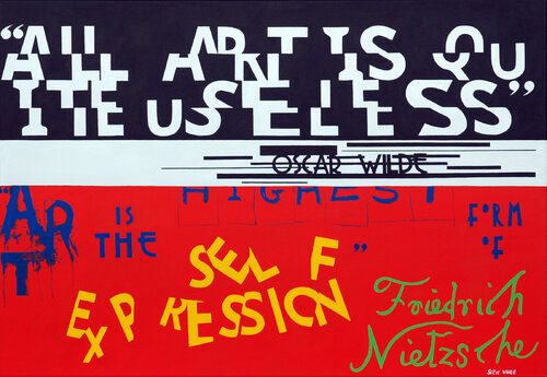 Art Is The Highest Form Of Self Expression Steve White