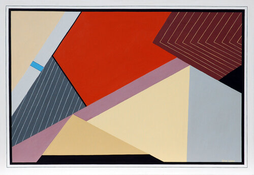 Small Blue Rectangle Steve White