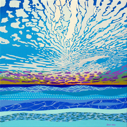 Purple Clouds van Steve White, Schilderij te koop op Singulart