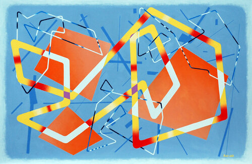 Pareidolia van Steve White, Schilderij te koop op Singulart