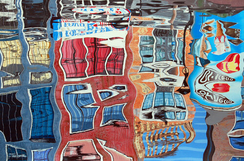 Ice Cream Advertisement, Amsterdam von Steve White, Malerei kaufen auf Singulart