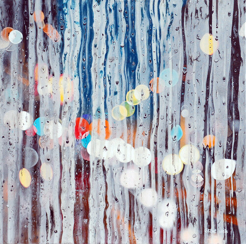 Condensation In The City van Steve White, Schilderij te koop op Singulart