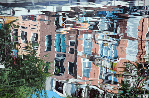 Light and shade on the Prinsengracht, Amsterdam. von Steve White, Malerei kaufen auf Singulart