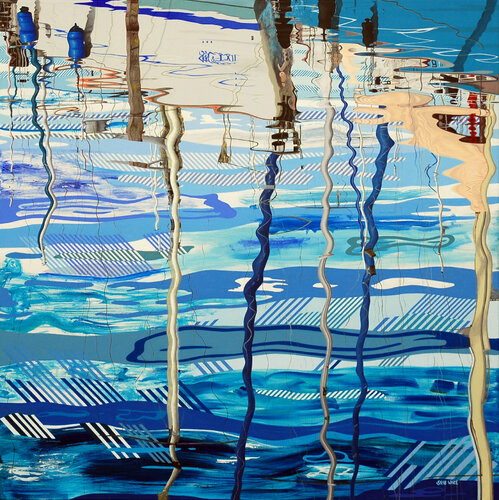 Marina di Steve White, Pittura in vendita su Singulart