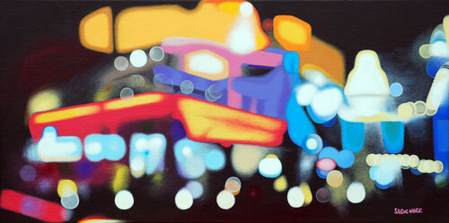 Times Square, New York van Steve White, Schilderij te koop op Singulart