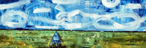 Netherlands. Summer. van Steve White, Schilderij te koop op Singulart