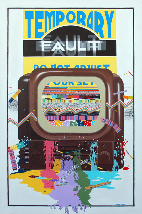 Temporary Fault. Do Not Adjust Your Set. Steve White