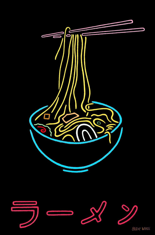 Ramen Steve White