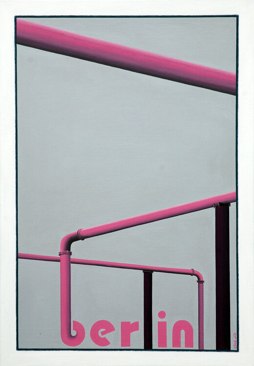 Pink Pipes, Berlin Steve White