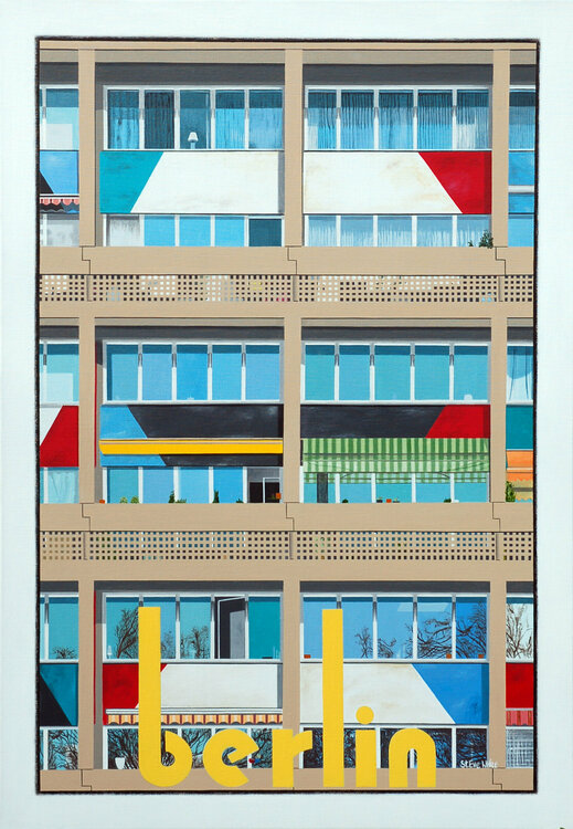 Unité d'habitation, Berlin Steve White