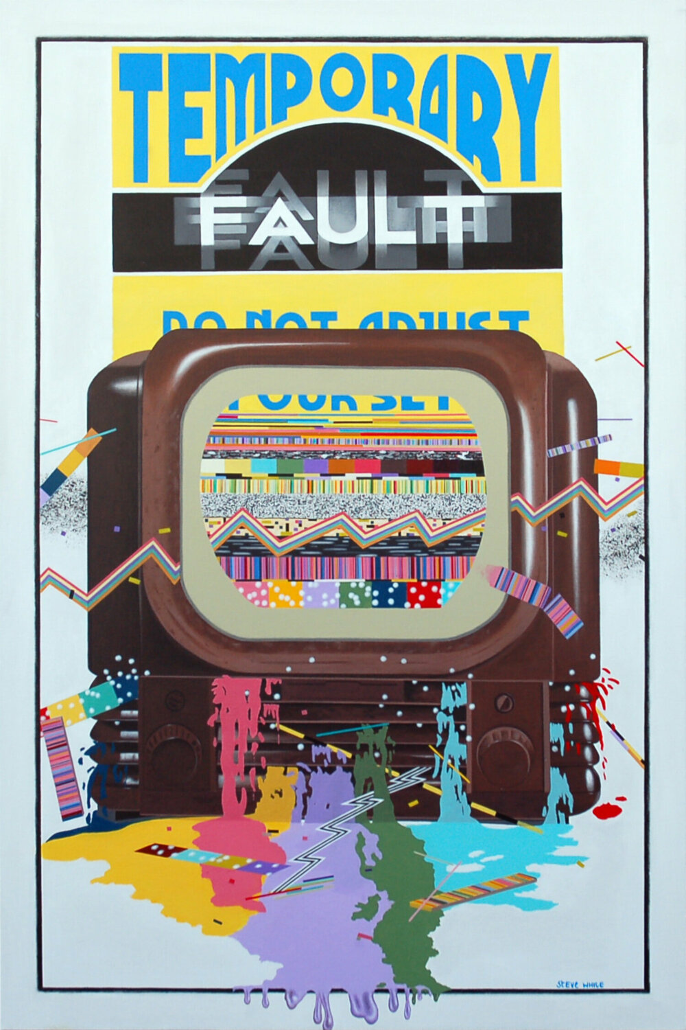 Temporary Fault. Do Not Adjust Your Set. Steve White