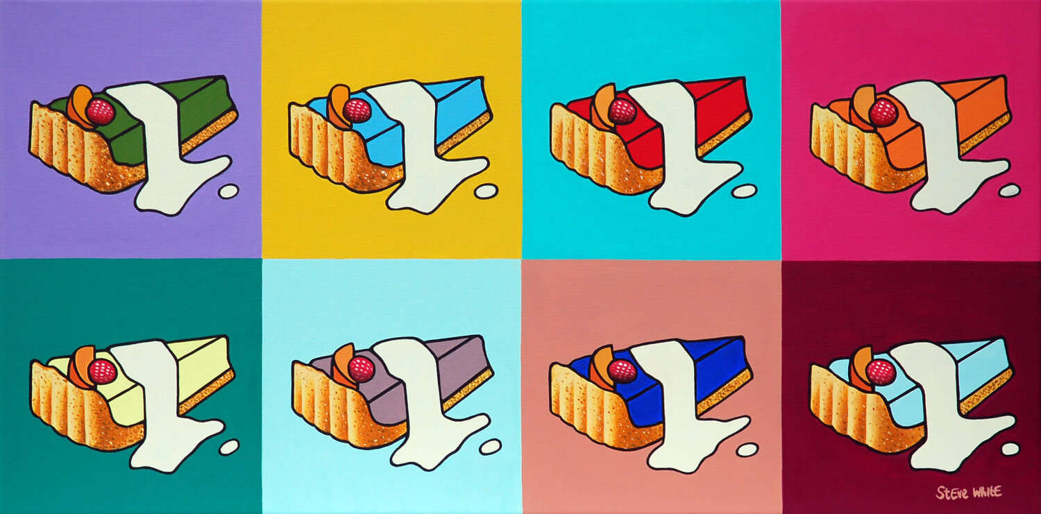 Cheesecake in Different Colours Steve White