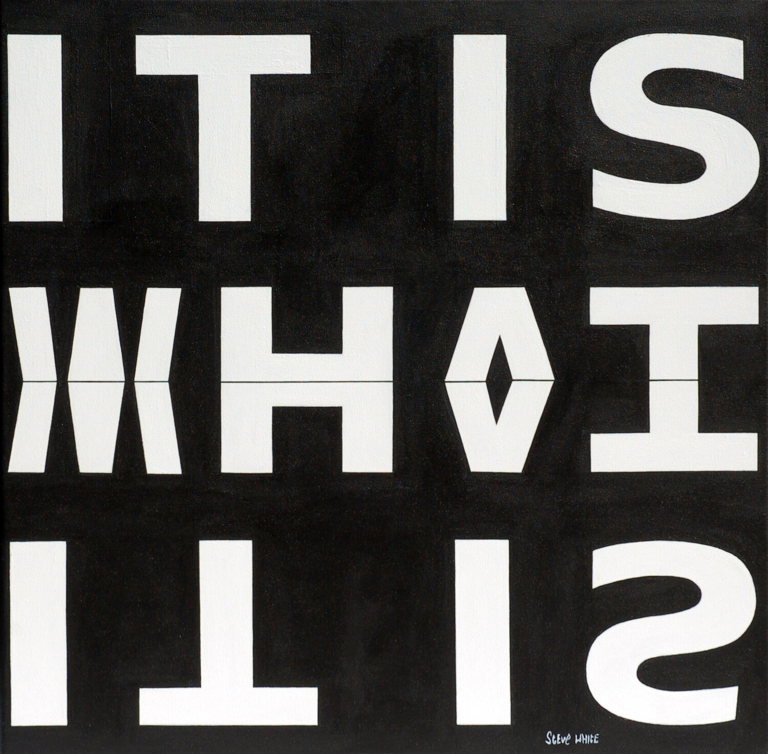 It Is What It Is Steve White